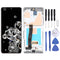 Pour Samsung Galaxy S20 Ultra 4G/5G SM-G988 6,67 pouces OLED LCD Écran Numériseur Assemblage Complet avec Cadre (Argent)